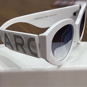 Marc Jacobs White Logo Sunglasses